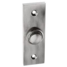 Pewter Victorian Rectangular Bell Push