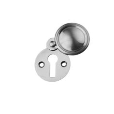 Primalite Pewter Covered Victorian Escutcheon - 32mm