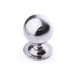 Primalite Pewter Ball Centre Door Knob - 2.5"