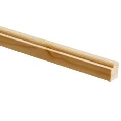 20mm x 15mm x 1200mm (4ft Length) Pine Staff Bead