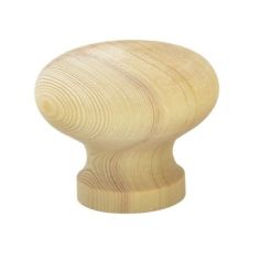 Pine Cupboard Door Knob - 40mm