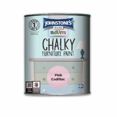 Johnstones Revive Chalky Furniture Paint - Pink Cadillac 750ml