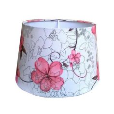 Pink Floral Lamp Shade - 25cm