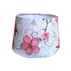 Pink Floral Lamp Shade - 22cm