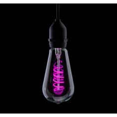 4w Funky Filament LED - Magenta / Pink (ES/E27 Fitting)