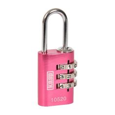 Kasp Combination Padlock - Pink 20mm