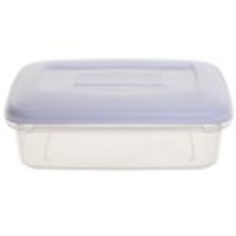 Whitefurze Plastic Lunch Box - 0.8L