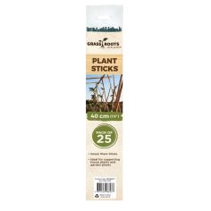 Grass Roots Plant Sticks Green - Pack of 25