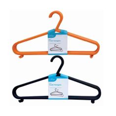 Plastic Coat Hangers - Pack of 6