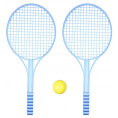 Plastic Tennis Racket Set - 3 piece 