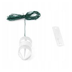 Bricklayers Plumb Bob With Plate & String - 170g
