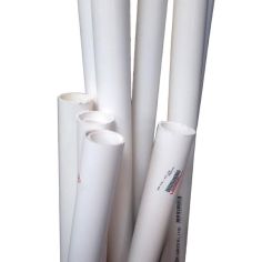 White PVC Plumbing & Bathroom Piping