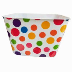 Polka Dot Design Storage Box - 30cm