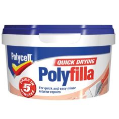 Polycell 500g Multi-Purpose Quick Drying Polyfilla Tub