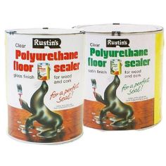 Rustins Clear Polyurethane Floor Sealers