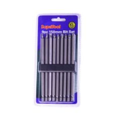 SupaTool Bit Set 150mm 9 Piece