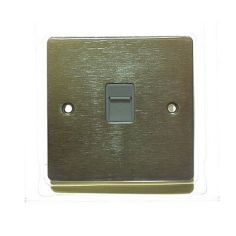 Powermaster Brushed Steel RJ45 Data Socket