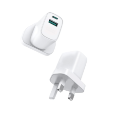 Powermaster USB Plug Top With 2 Usb Chargers (1 Type A & 1 Type C)