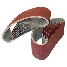 100 X 610 Cloth Sanding Belts Coarse - Pack of 3