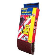 Safeline Sanding Belts - Coarse - 75 x 457mm