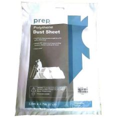 Prep Polythene Dust Sheet - 12 x 9 Ft