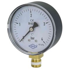 Pressure Gauge 1/4 4 Bar