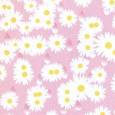 Pink Daisies Design Self Adhesive Contact 1m x 45cm