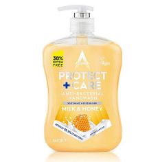 Astonish Protect Care Anti Bacterial Handwash - Milk & Honey 650ml