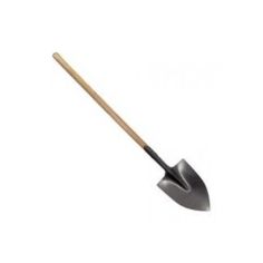 52" Wood Handle Round Point Shovel