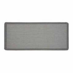 My Mat Stain Resistant Silver Stripe Indoor Mat - 67 x 150cm