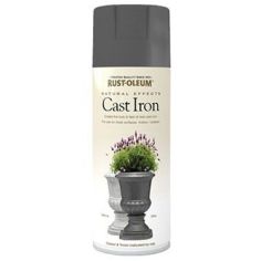 Rust-Oleum Natural Effects Spray Paint - Cast Iron 400ml