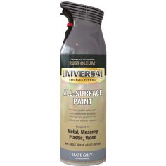 Rust-Oleum Universal All-Surface Spray Paint - Slate Grey Gloss 400ml