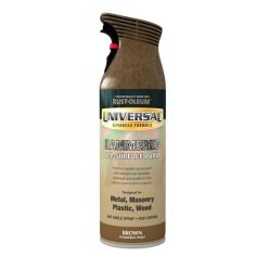 Rust-Oleum Universal All-Surface Spray Paint - Brown Hammered 400ml