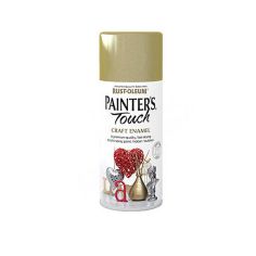 Rust-Oleum Painter's Touch Craft Enamel Spray Paint - Gold Metallic 150ml