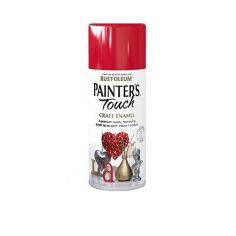 Rust-Oleum Painter's Touch Craft Enamel Spray Paint - Cherry Red 150ml