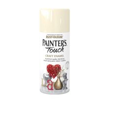 Rust-Oleum Painter's Touch Craft Enamel Spray Paint - Heirloom White 150ml