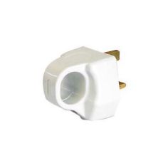 Dencon 13A Pull Plug to BS1363 White