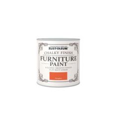Rust-Oleum Chalky Finish Furniture Paint Pumpkin 125ml
