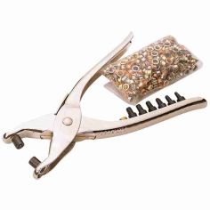 Draper Interchangeable Hole Punch & Eyelet Pliers - 210mm