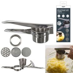 Puree Masher with 3 Graters