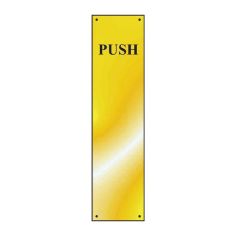 Push finger plate - PSS (75 x 300mm)