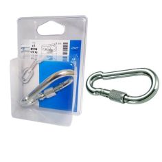 Chapuis Zinc Plated Steel Spring Hook With Screw