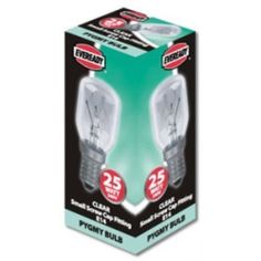 Eveready 25W Clear Pygmy SES Lightbulb