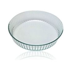 Pyrex Fluted Deep Flan/Quiche Dish - 26cm 