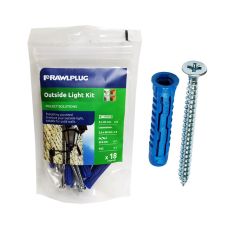 Rawlplug Outside Light Fixing Kit