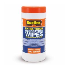 Rustins Extra Tough Decorators Wipes - 100 Wipes