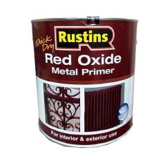 Rustins Quick Dry Red Oxide Metal Primer - 2.5L
