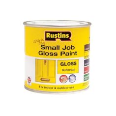 Rustins Quick Dry Small Job Gloss Paint - Buttercup 250ml