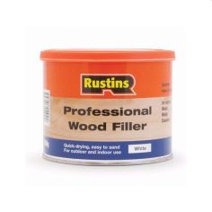  Rustins Professional Wood Filler - 500g White