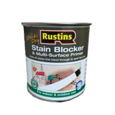 Rustins Quick Dry Stain Blocker & Multi-Surface Primer - 250ml